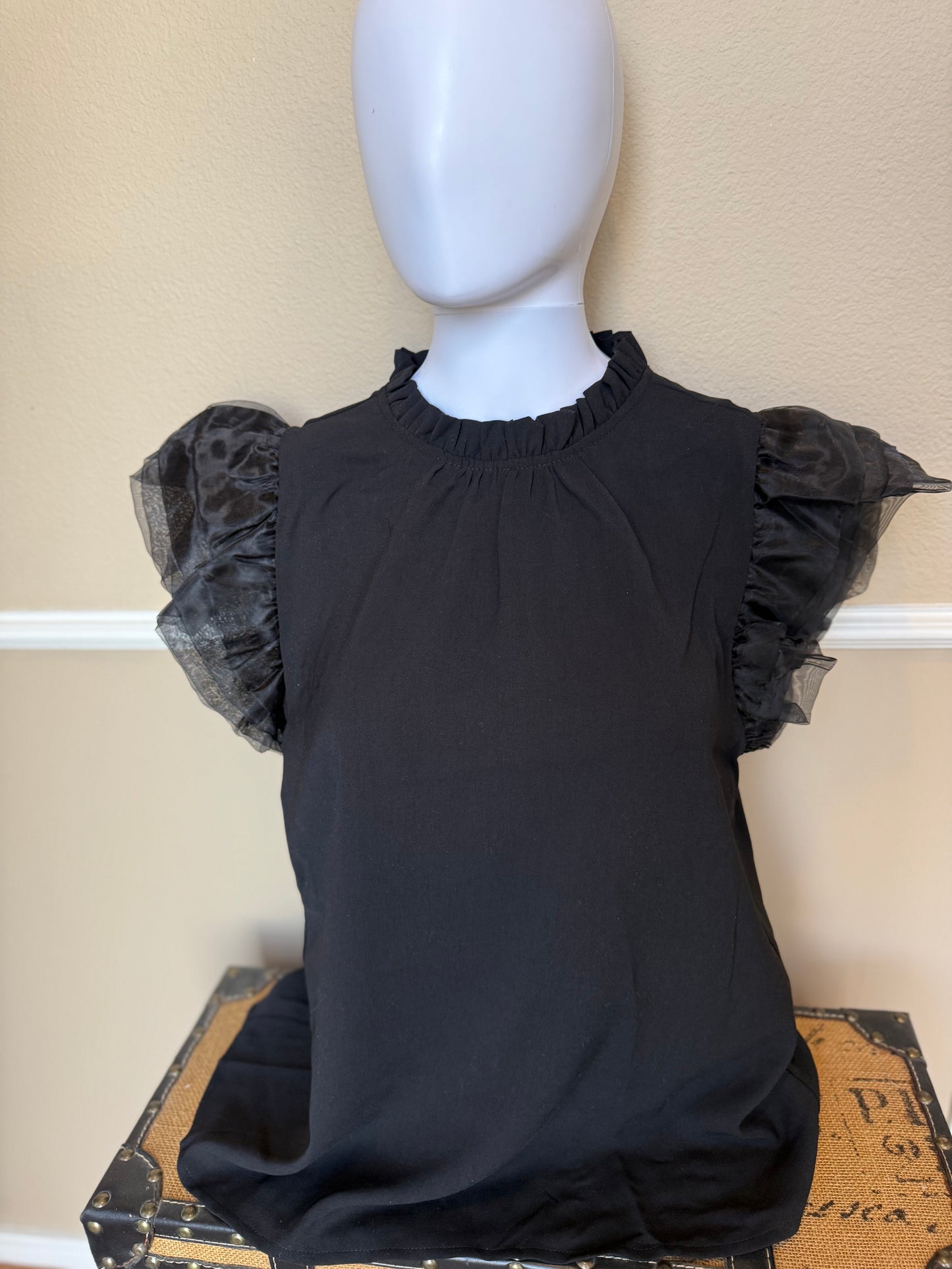 Rubys Ruffle Neck