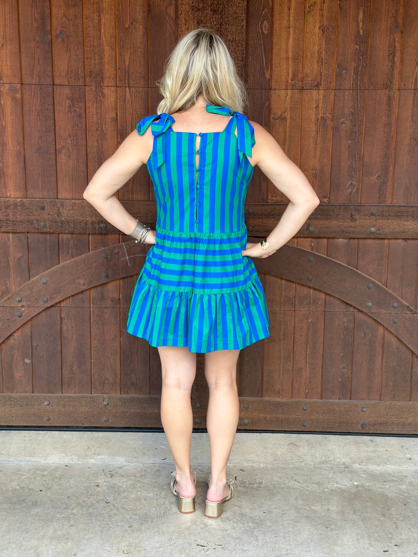 Stephanie Striped Dress