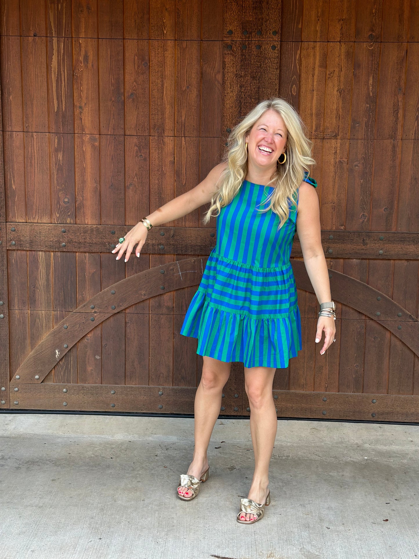 Stephanie Striped Dress
