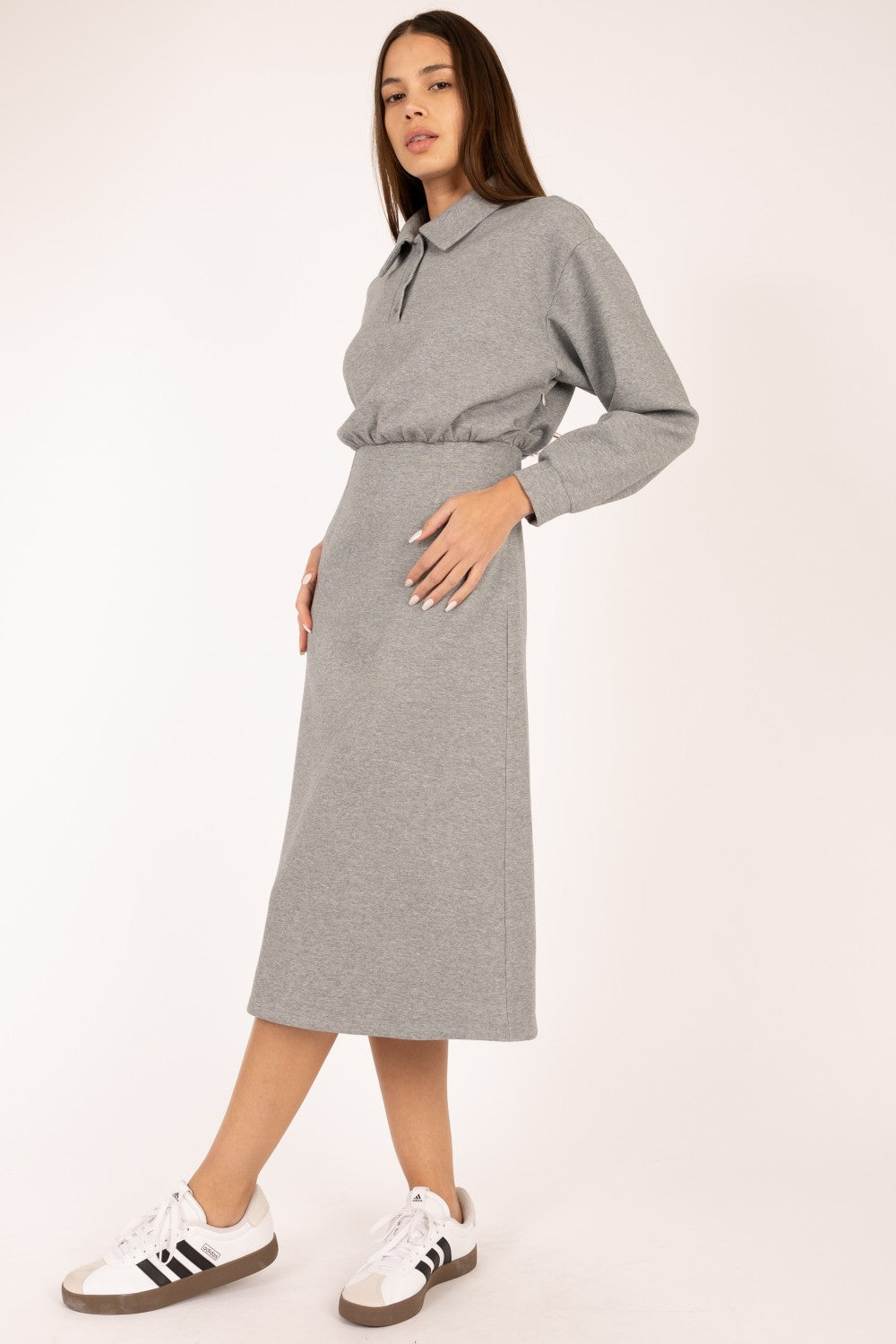 Stacy Sweatshirt Midi Dress