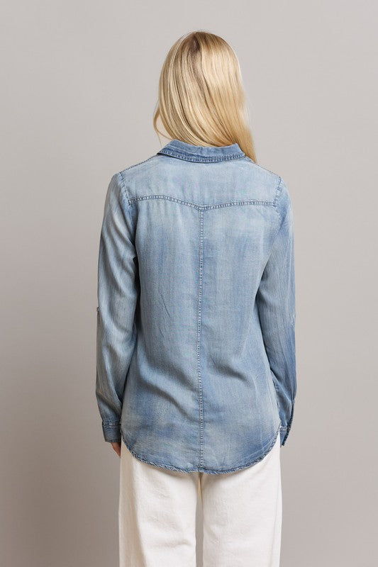 The Didi Denim Top