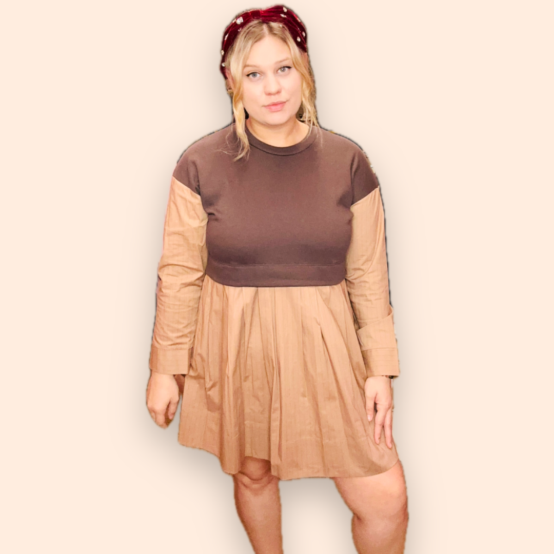 Spencer Espresso Sweater Dress