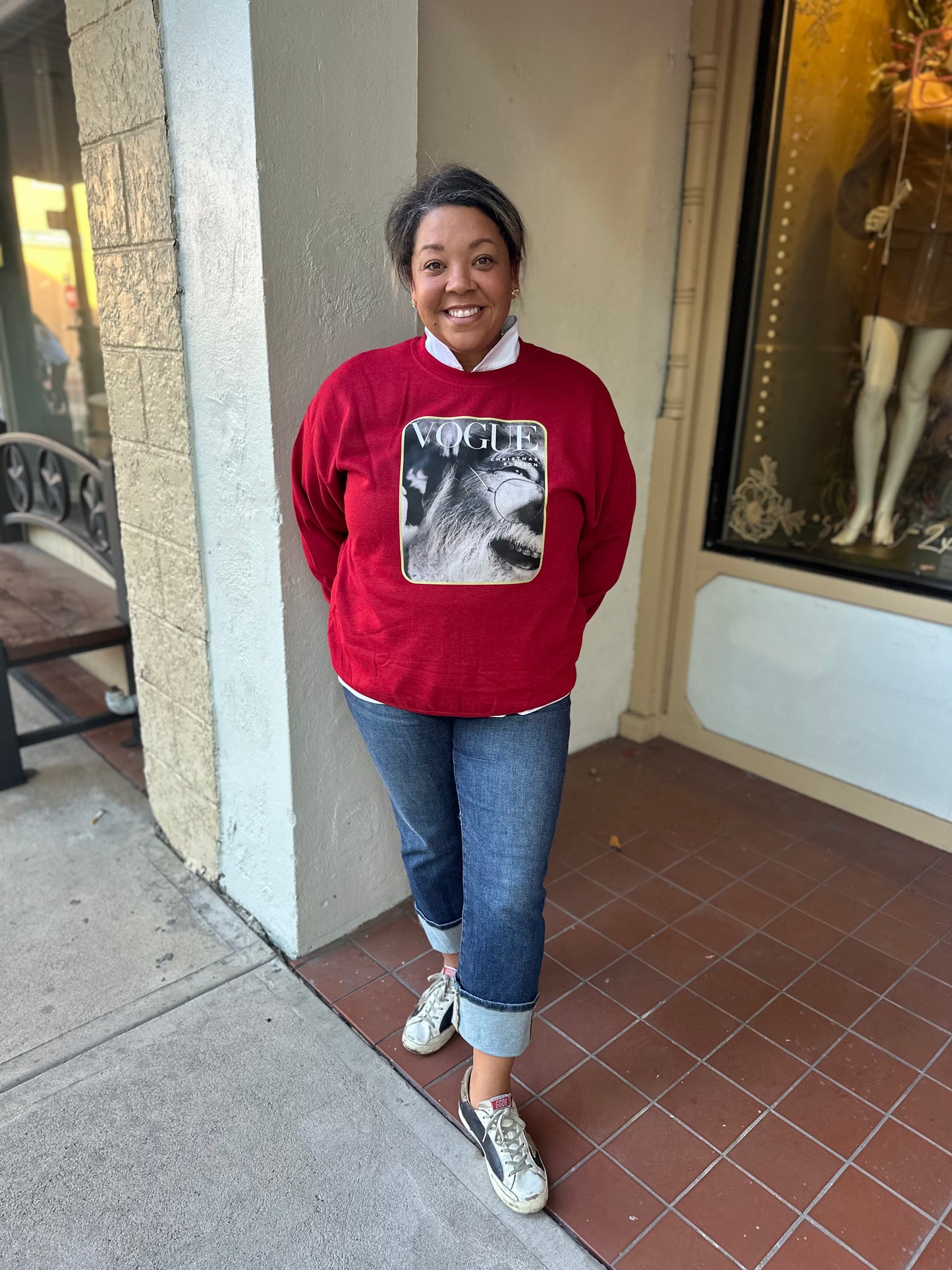 Vogue Santa Sweatshirt