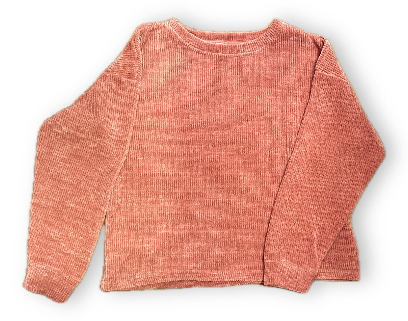 Rose gold corduroy Sweater
