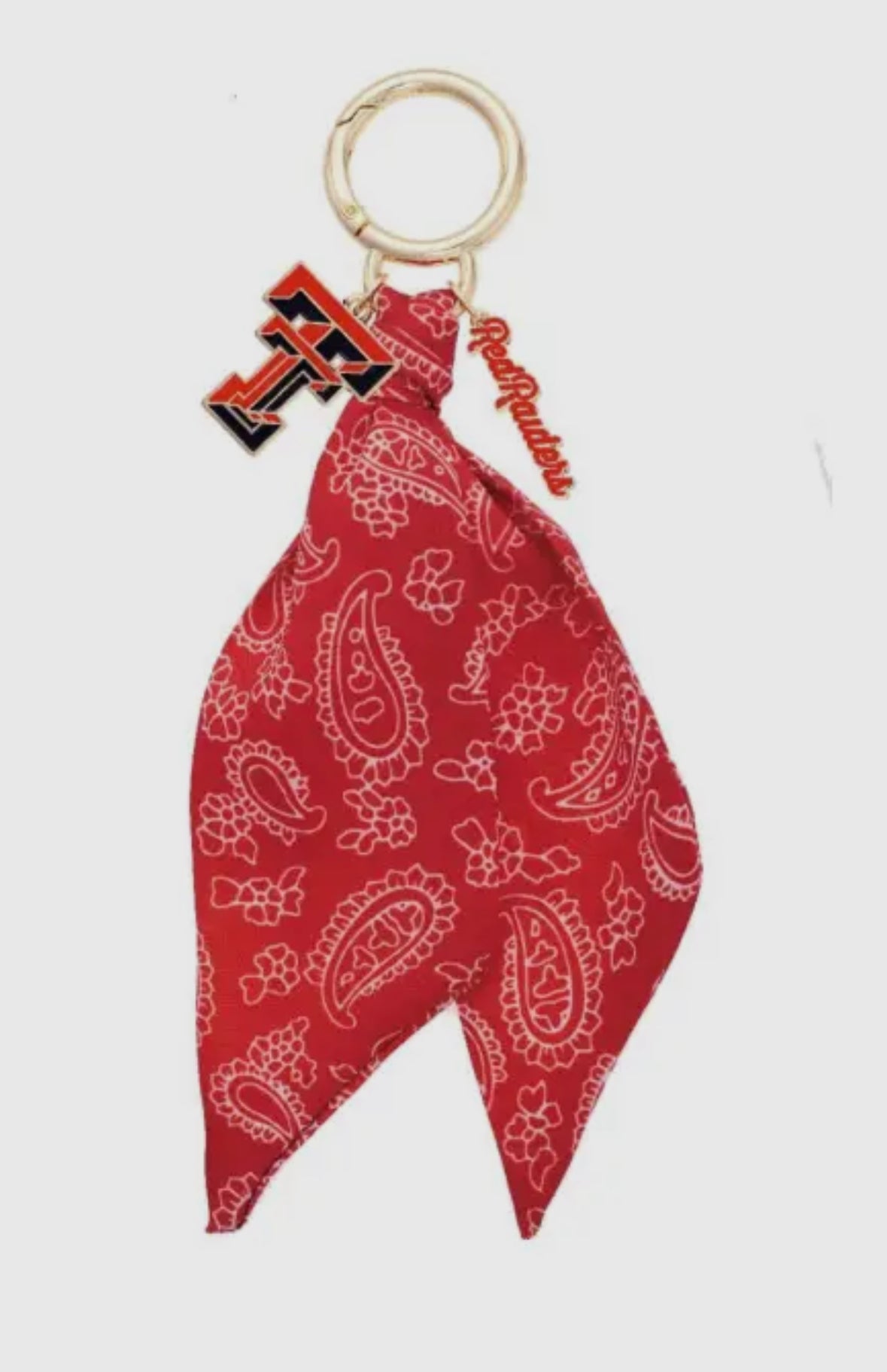 Collegiate Bandana Bag Charm