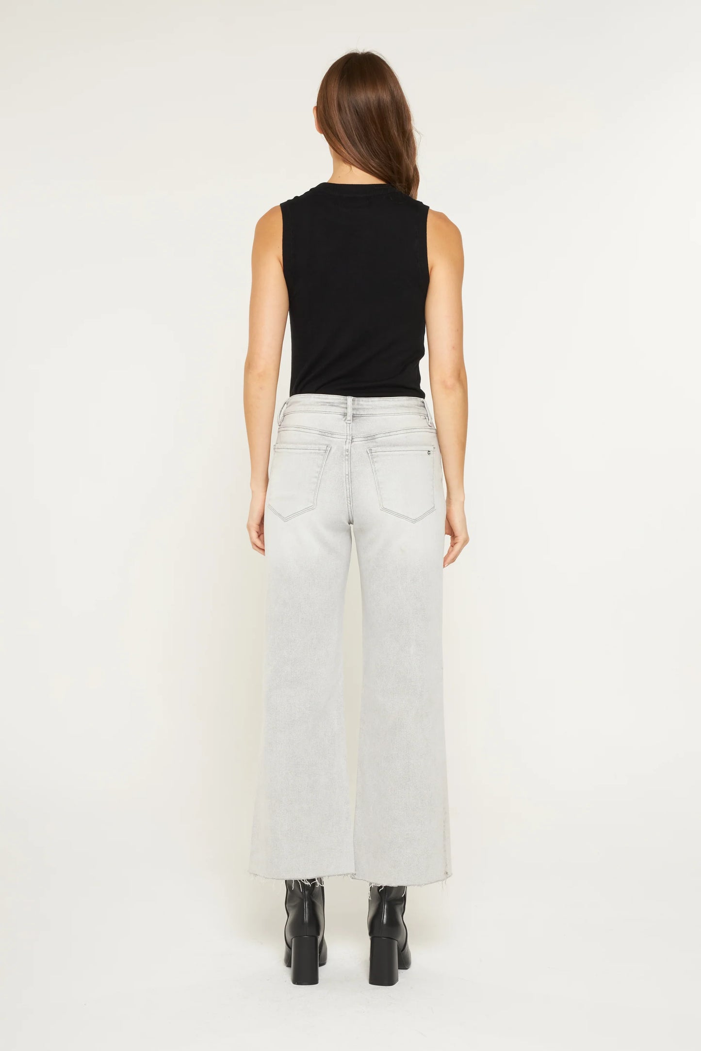 Arsenic Mid Rise Wide-Leg