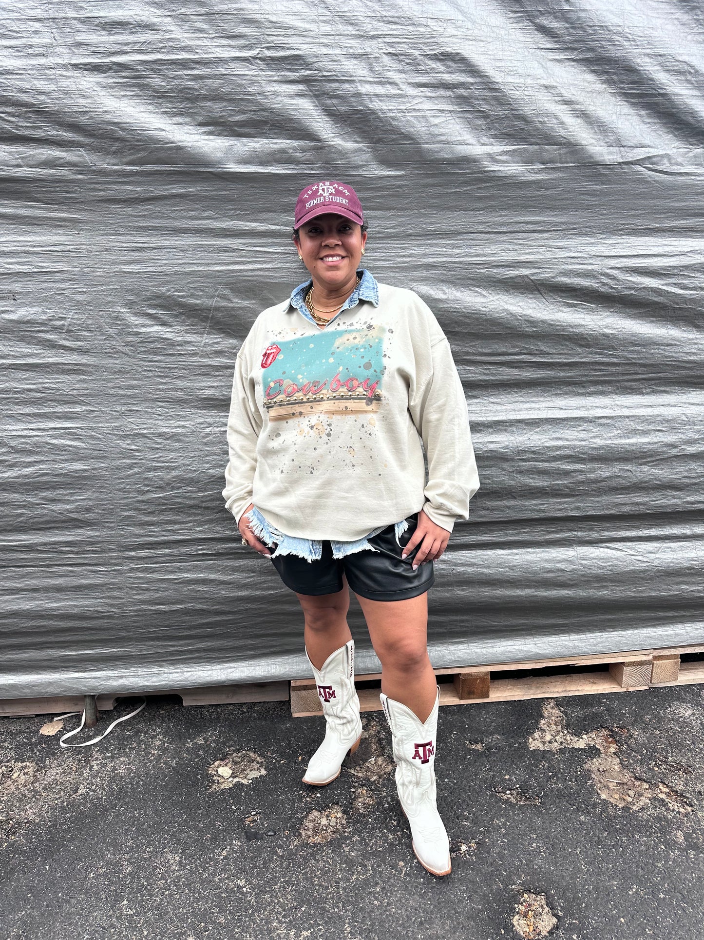 Cowboy Neon Sweatshirt