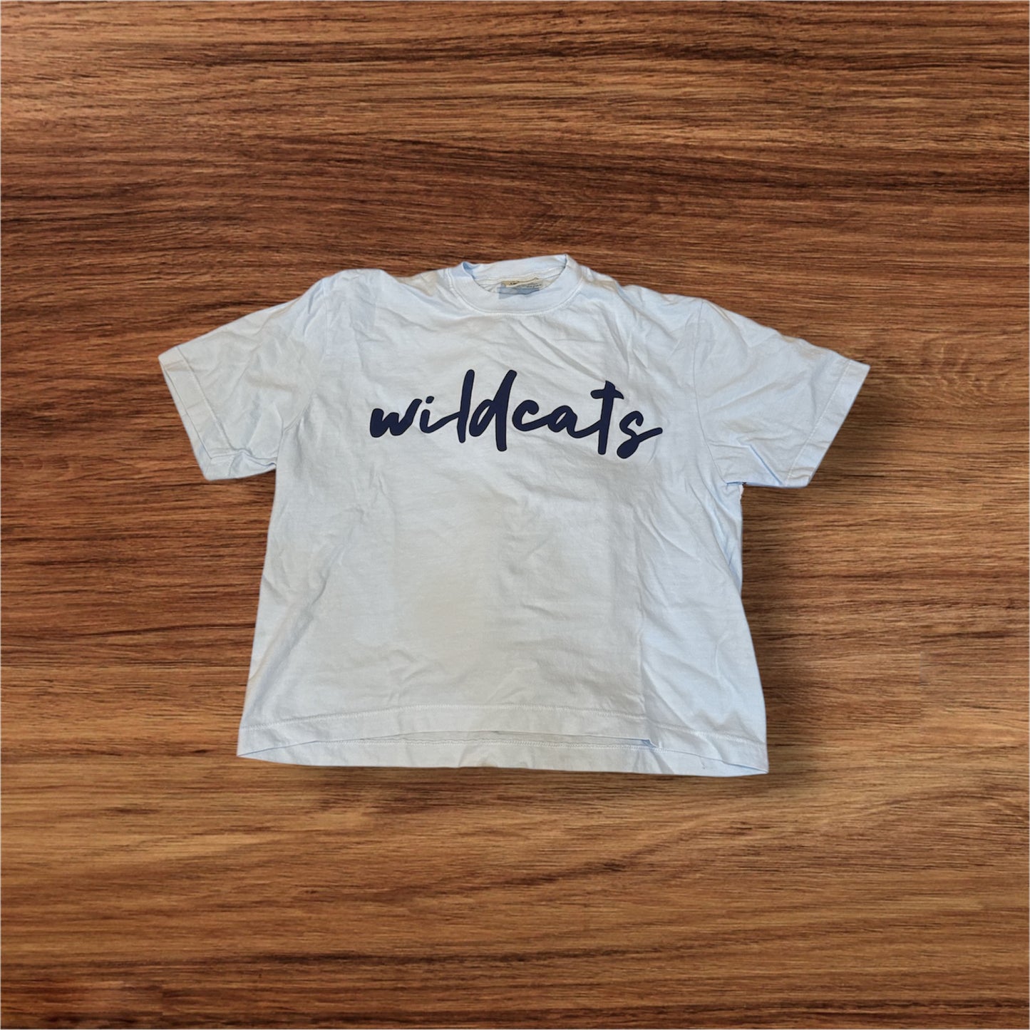 Puff Wildcat shirt- Light Blue