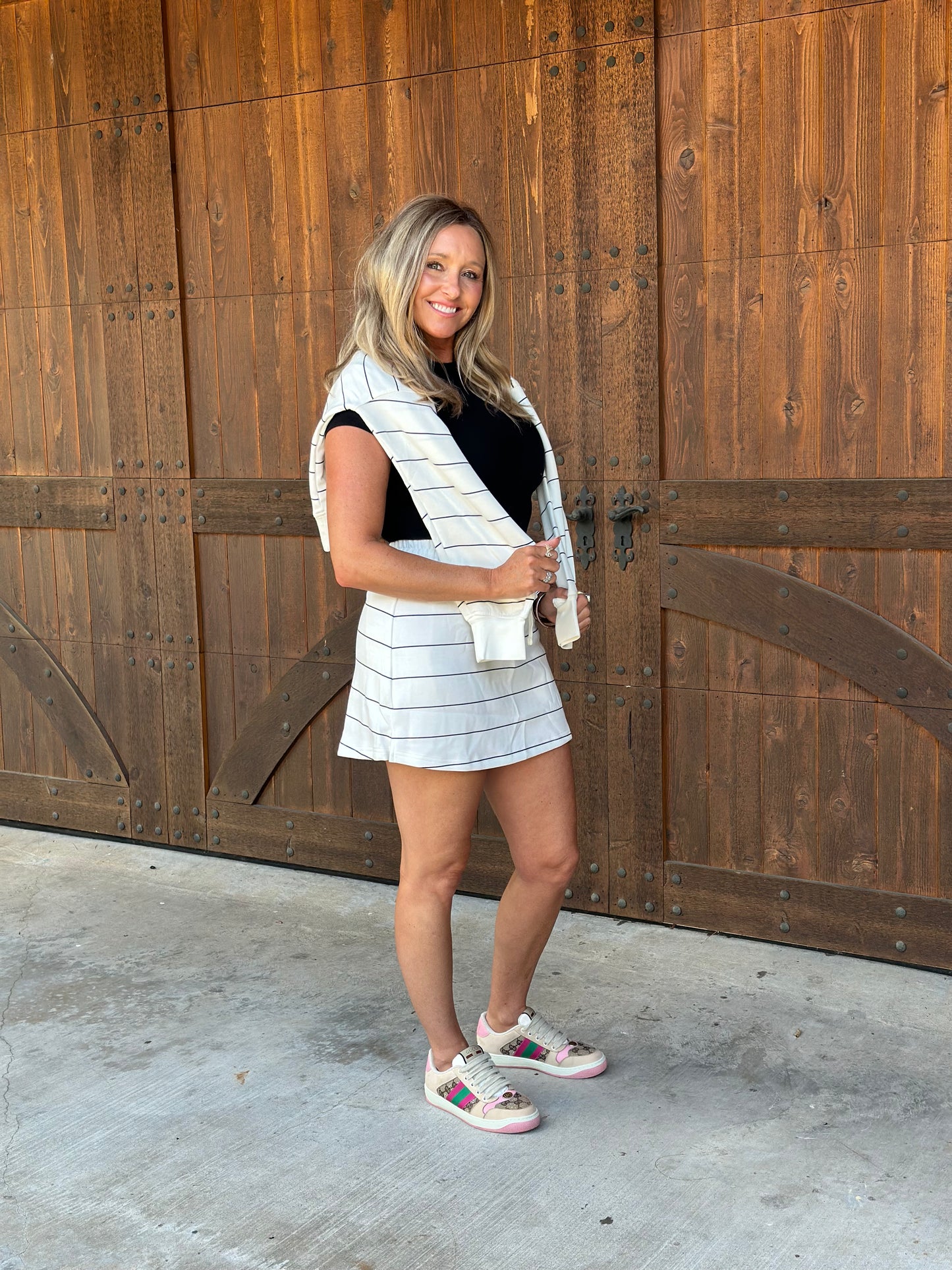 Sammy Stripe Quarter Zip