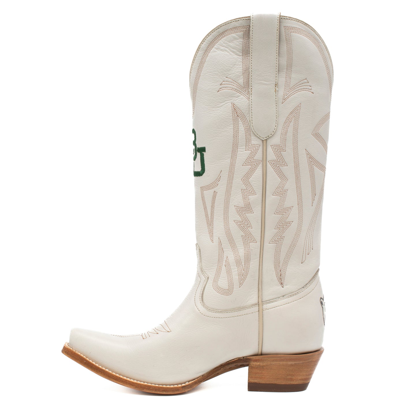 Game Day Western Ivory Boots - Baylor