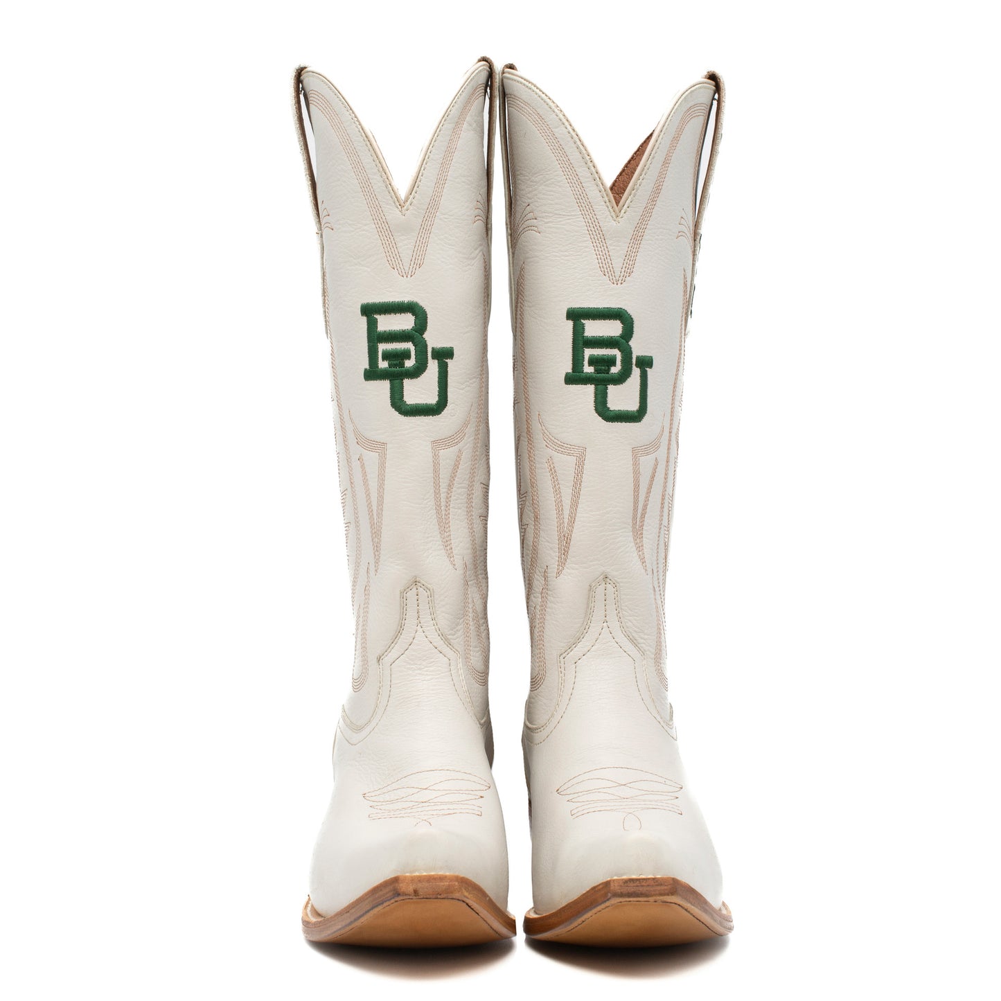 Game Day Western Ivory Boots - Baylor
