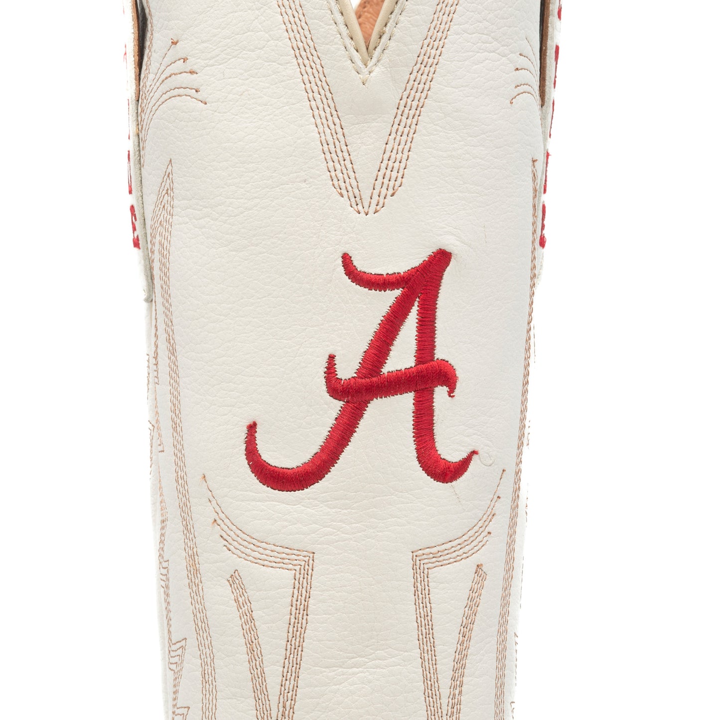 Game Day Western Ivory Boots - Alabama