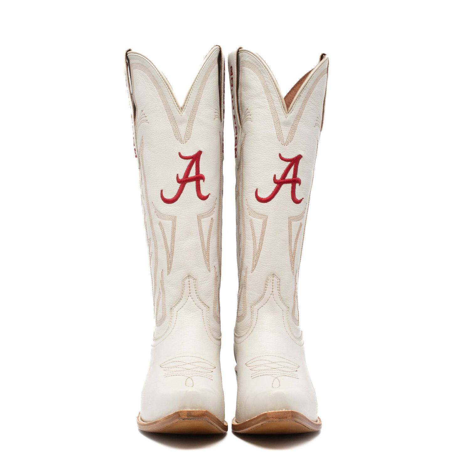Game Day Western Ivory Boots - Alabama