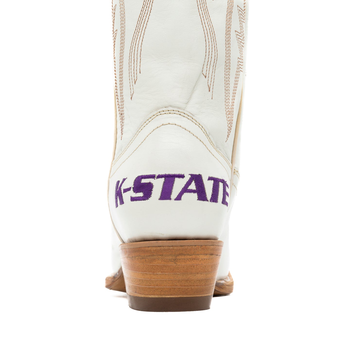 Game Day Western Ivory Boots - Kansas State Wildcats