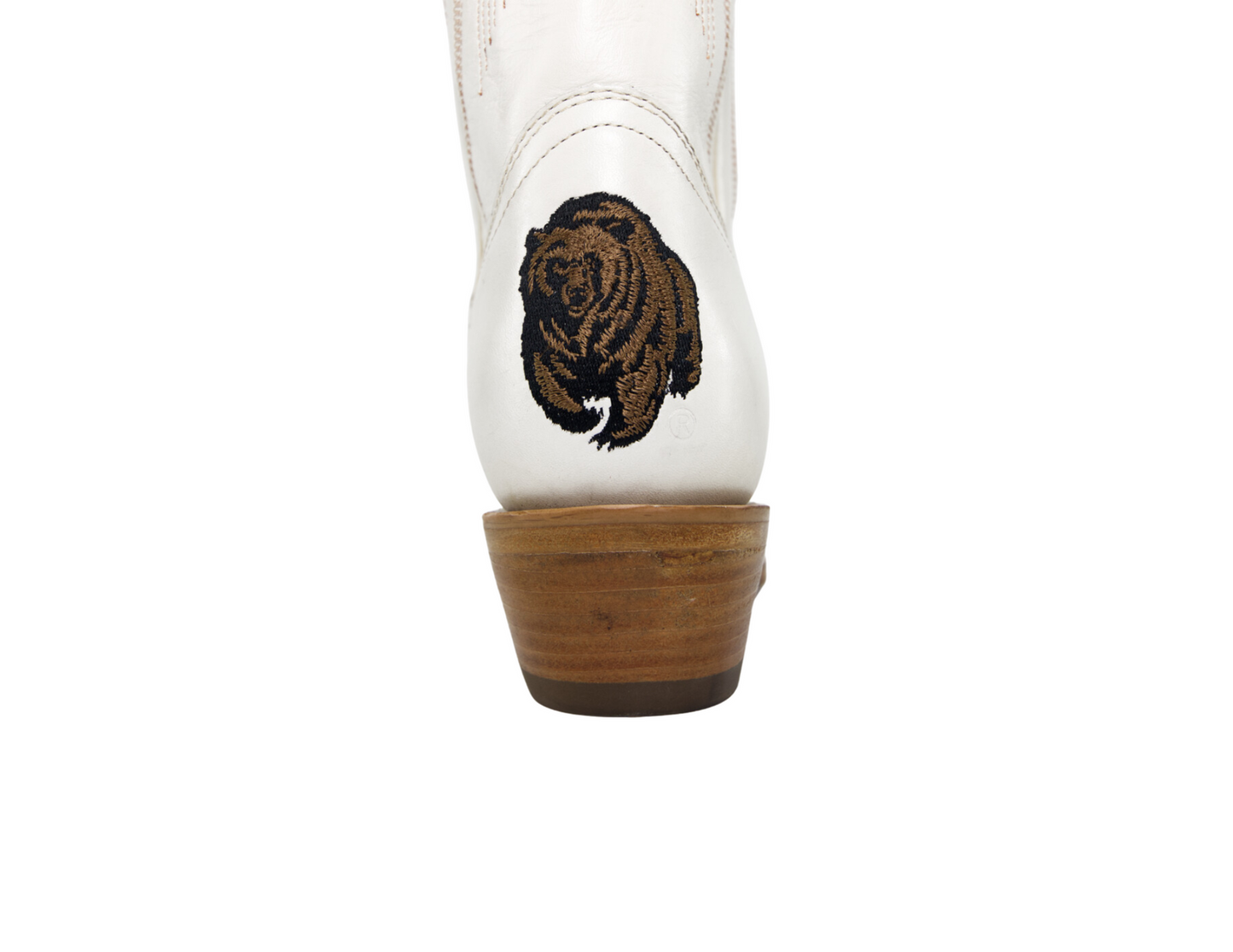Game Day Western Ivory Boots - Montana Grizzlies