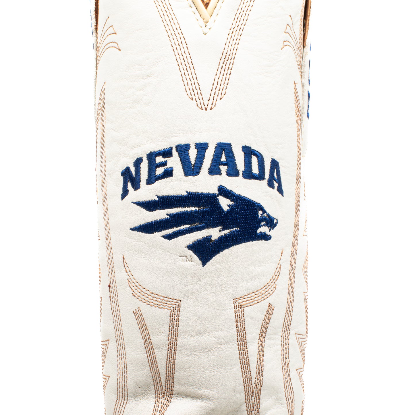 Game Day Western Ivory Boots - Nevada Wolf Pack