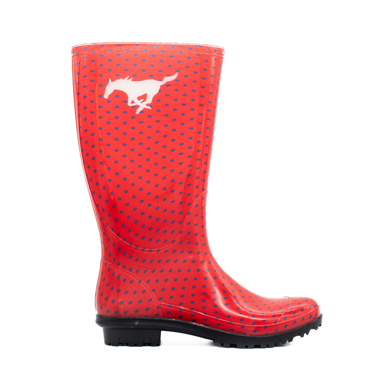 Game Day Women’s Rain Boots - SMU Mustangs
