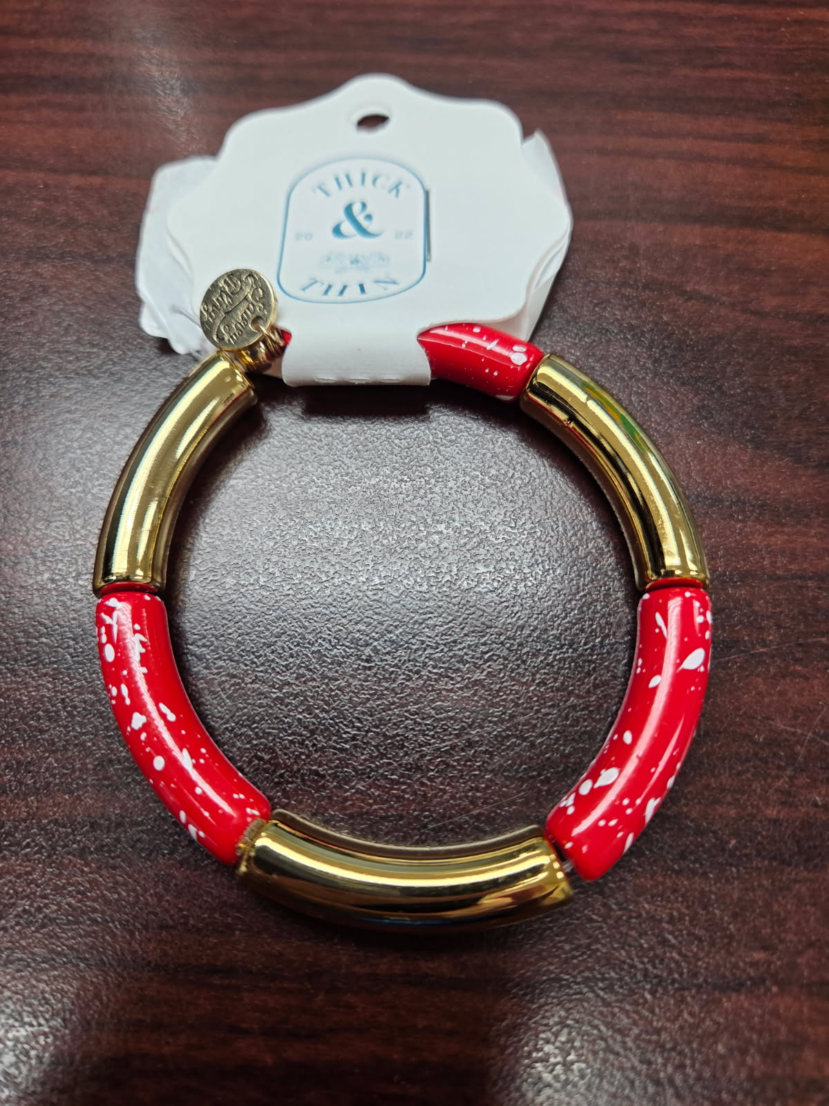 Wholesale Red & White Speckle