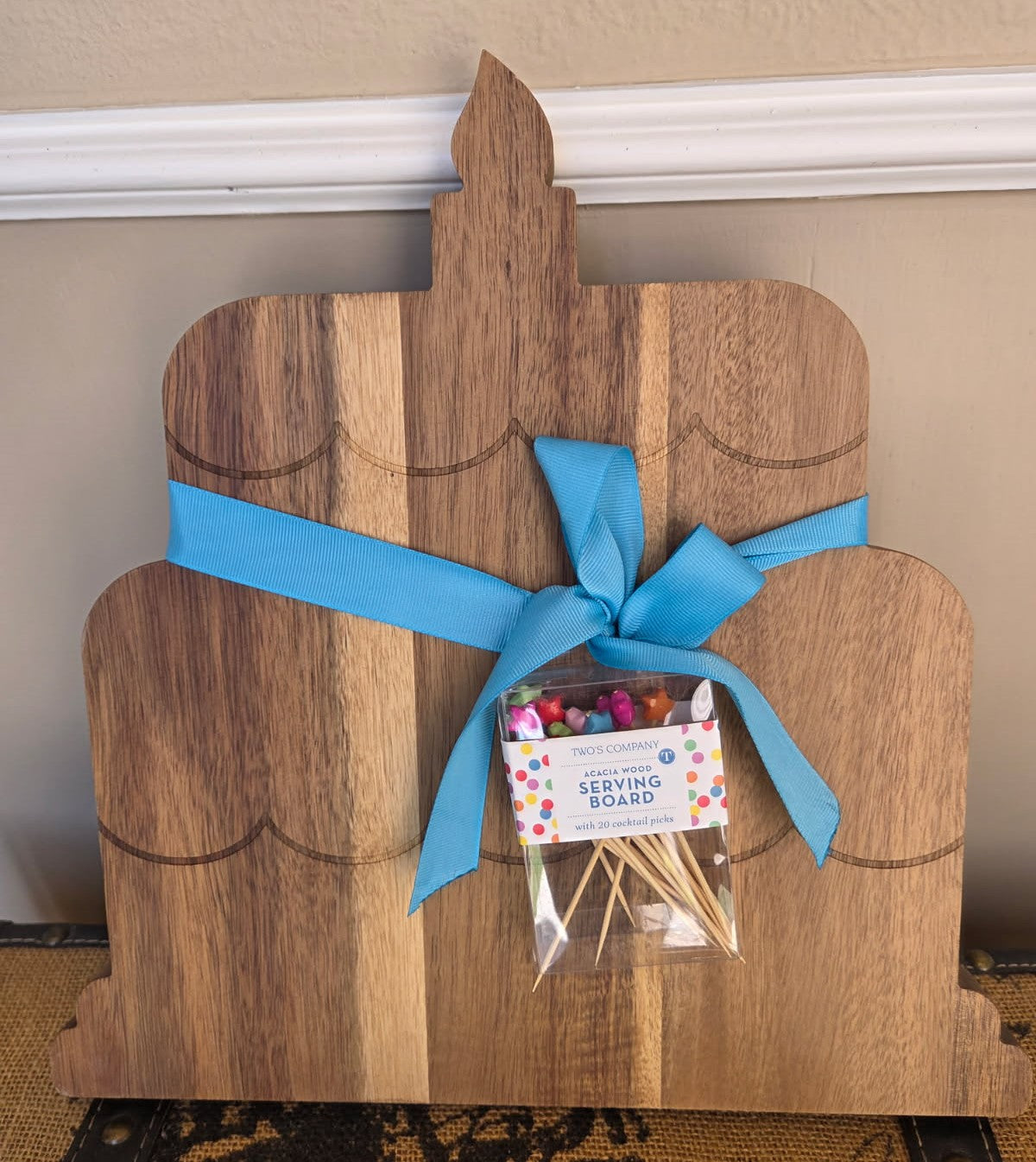 TC Birthday Cake Serving Board