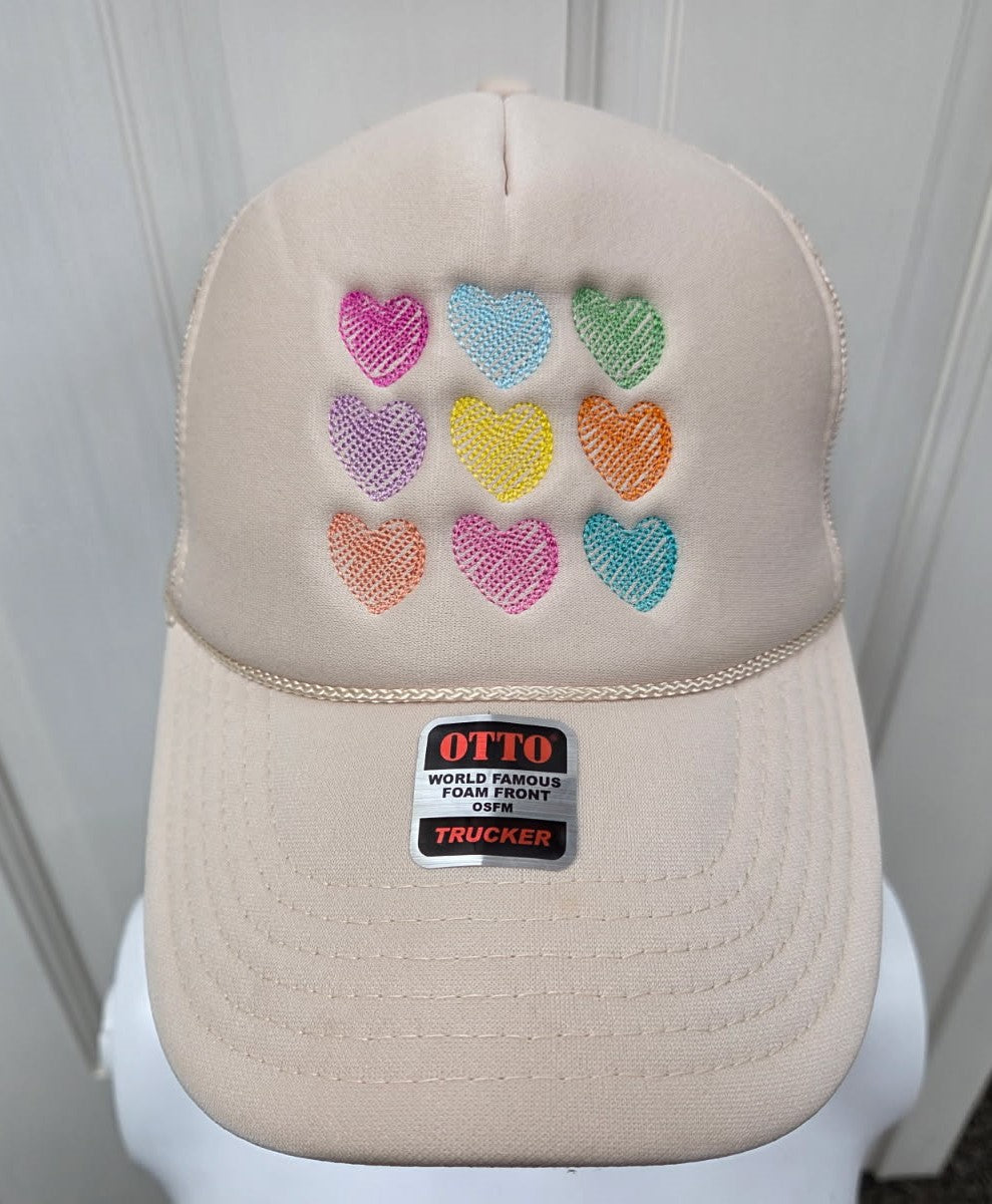 Hearts Trucker Hat