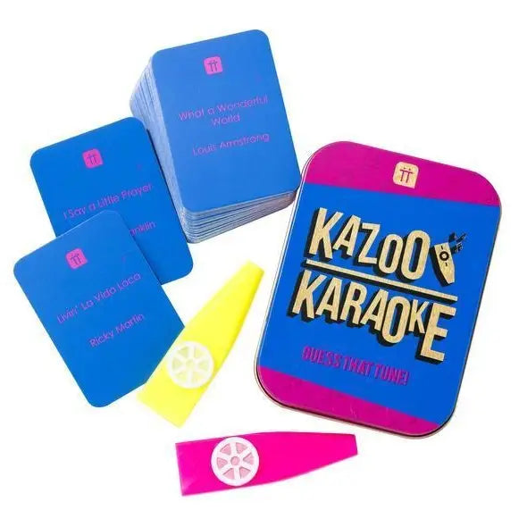 Kazoo Karaoke Game in A Tin