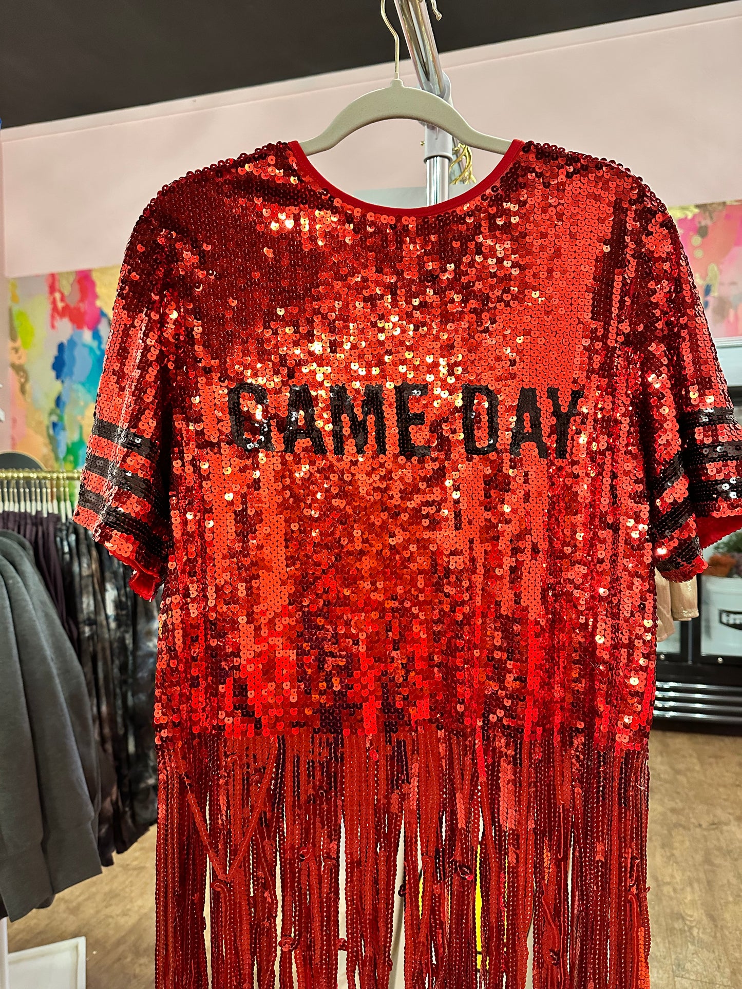 Red/Black Game Day shirt