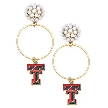 TT Pearl Cluster Hoops