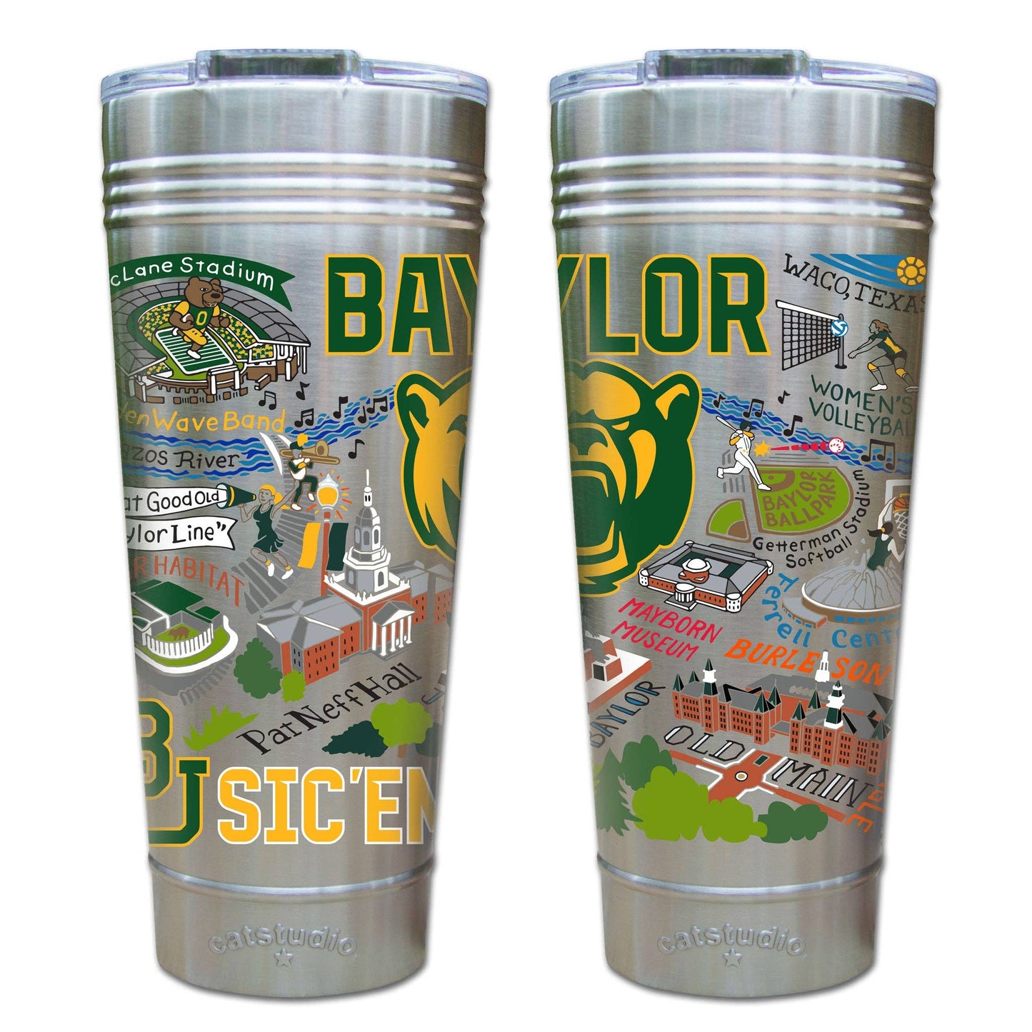 Baylor University Collegiate Thermal Tumbler