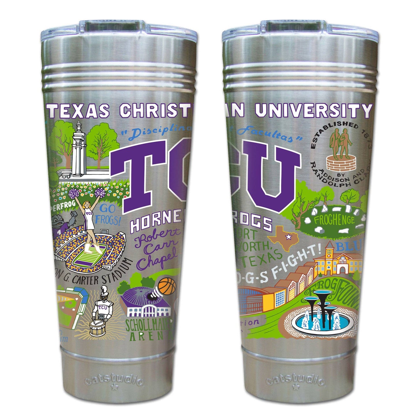 Texas Christian University (TCU) Collegiate Thermal Tumbler