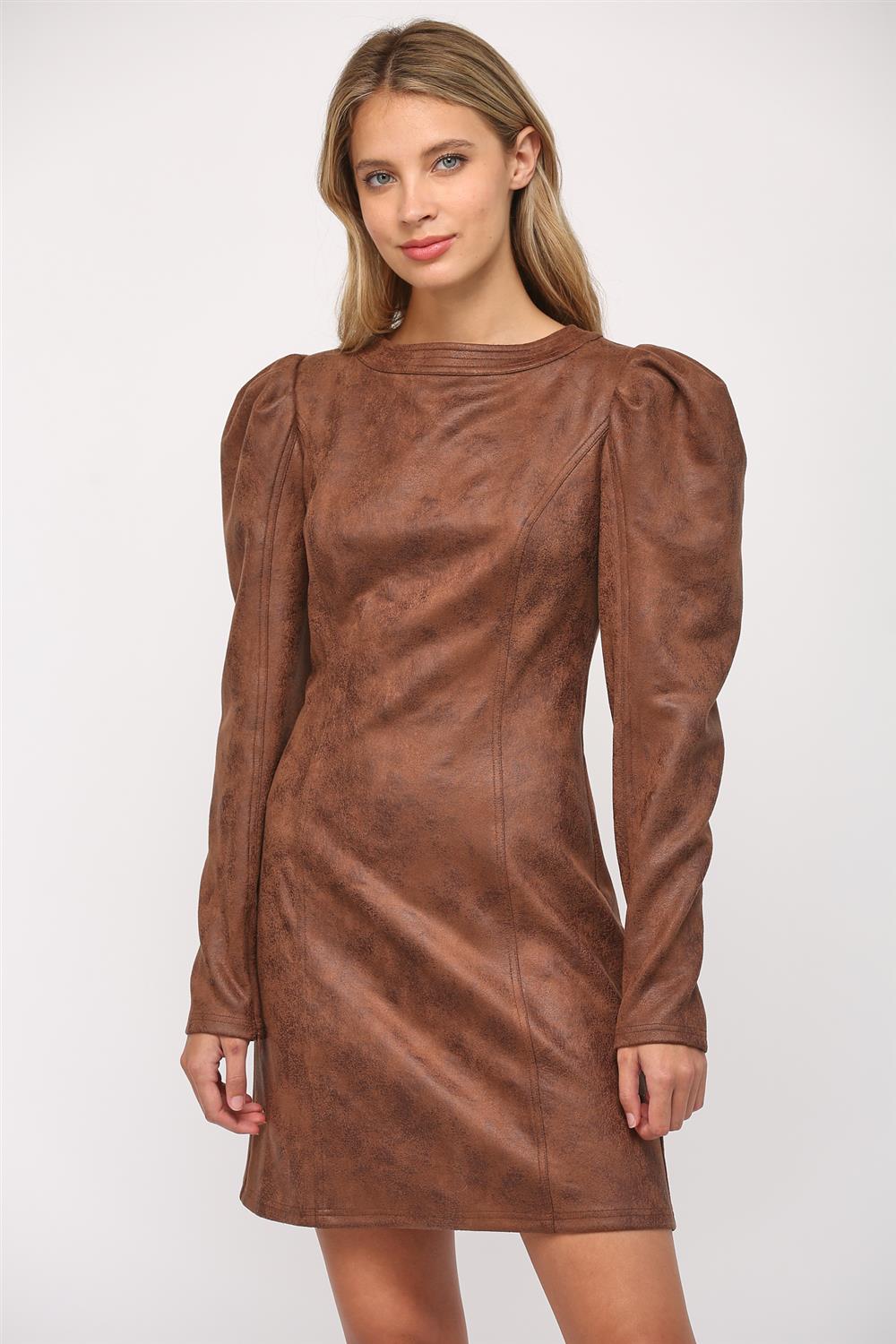 Fate Mocha Dress