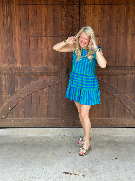 Stephanie Striped Dress