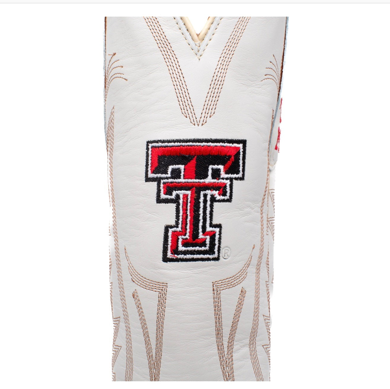Game Day Western Ivory Boots - Texas Tech
