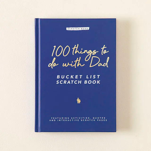 100 Things to do with Dad Scratch Book