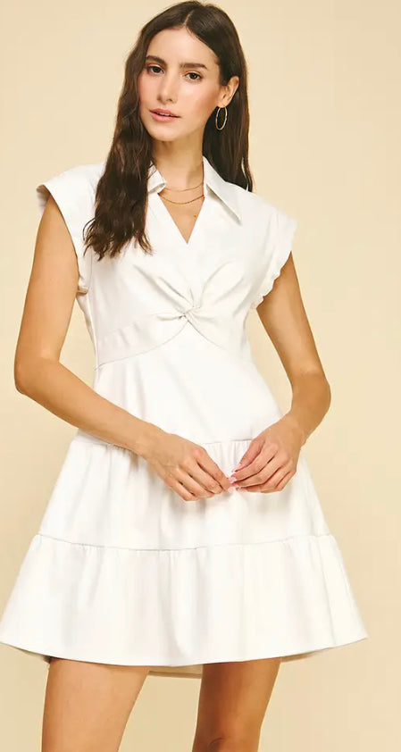Tina Twist Tiered Dress