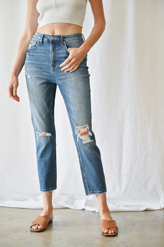 MD High Rise Mom Jeans