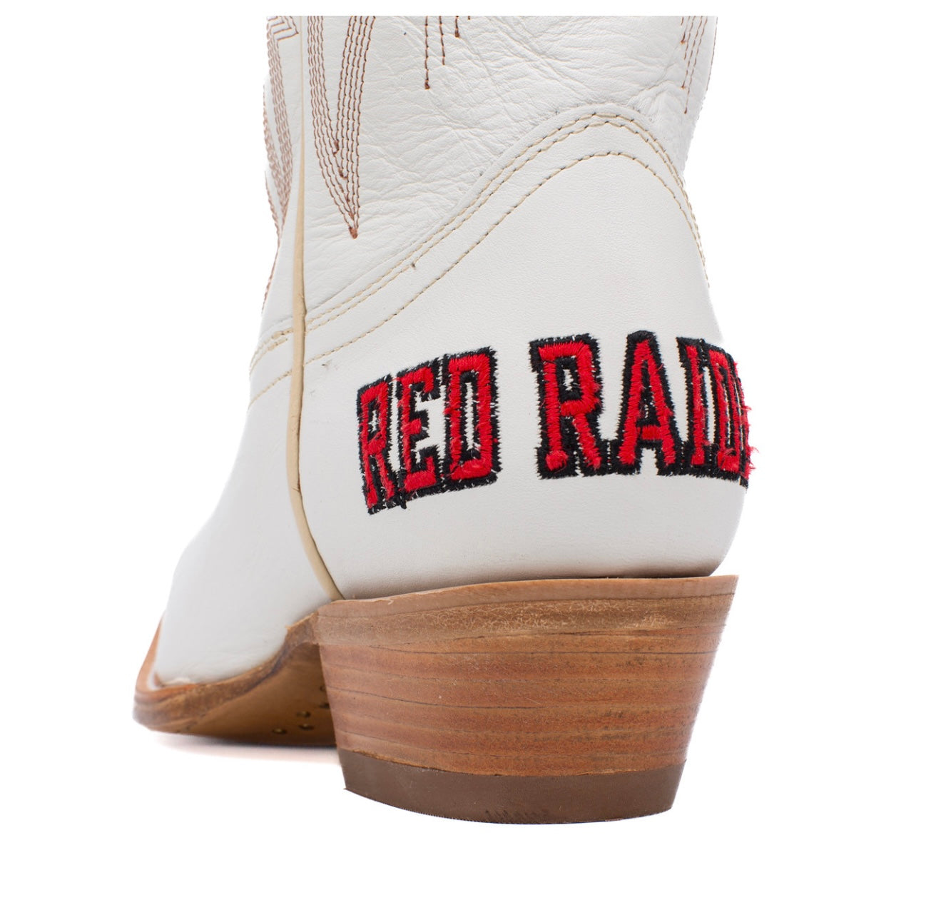 Game Day Western Ivory Boots - Texas Tech