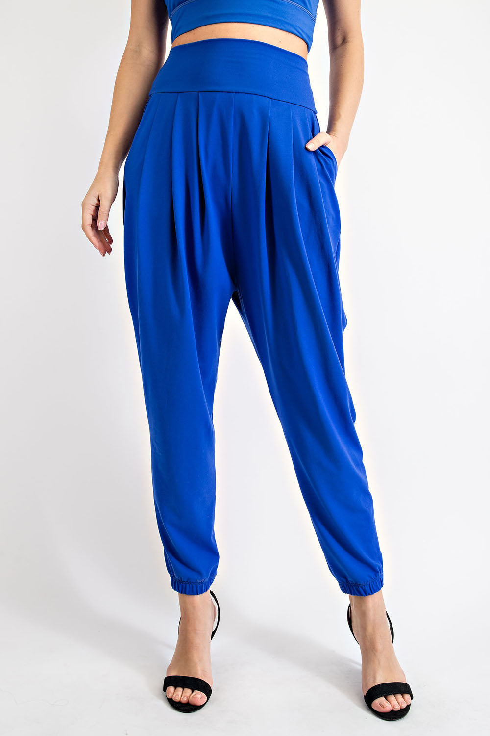 BUTTER PLEAT HIGH WAIST JOGGER