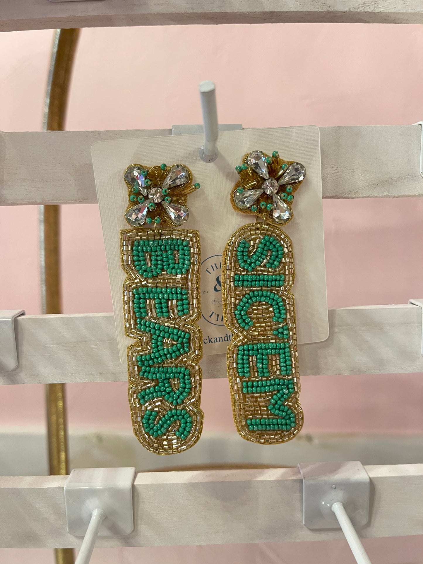 Sic ‘Em Earrings