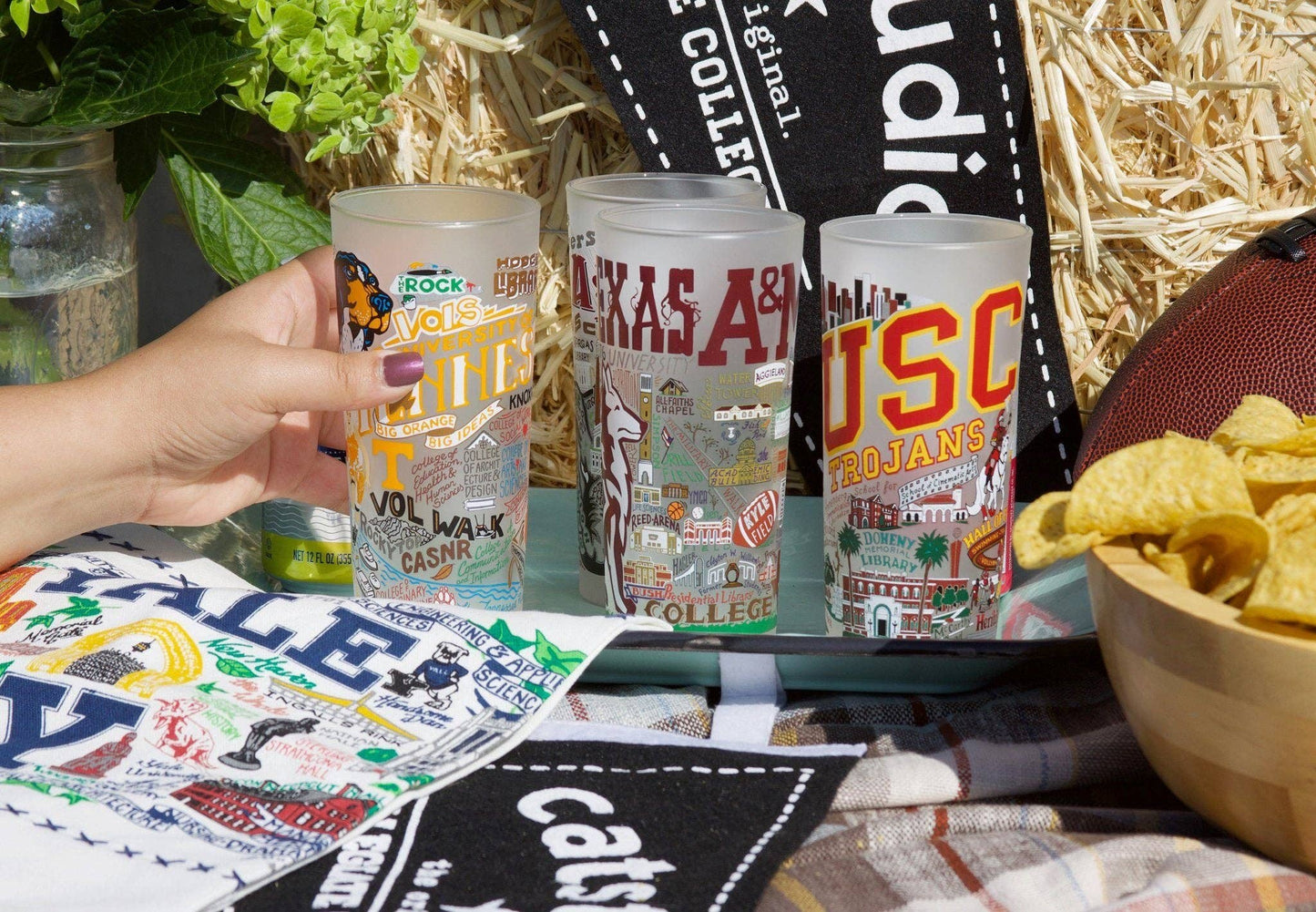 Texas A&M University Collegiate Drinking Glass