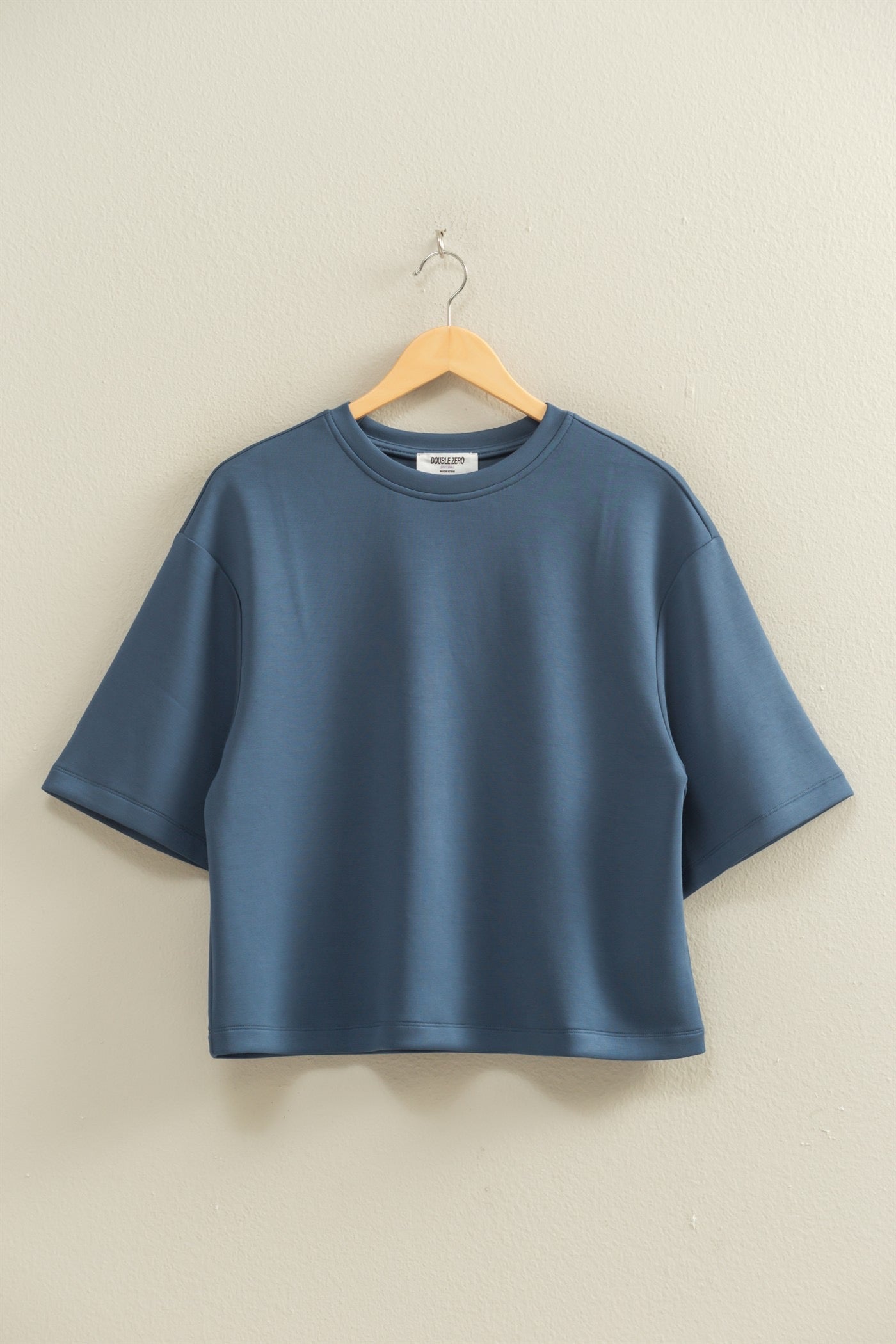 Scuba Drop Shoulder Everyday Top