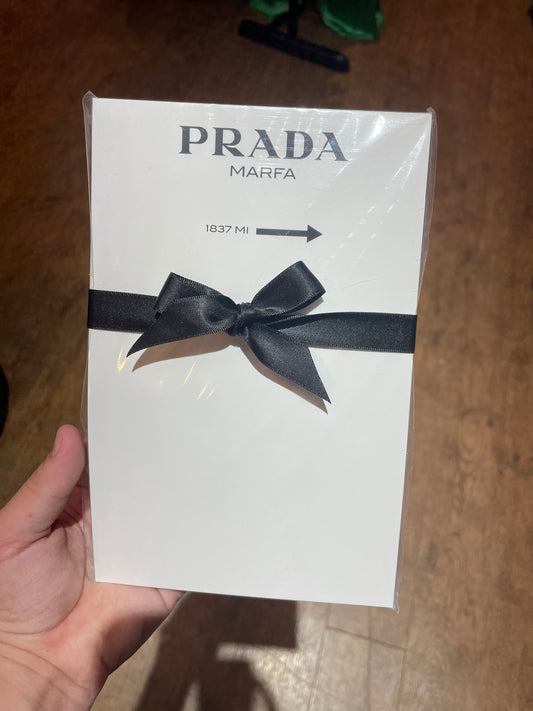 Prada Marfa Block Notepad