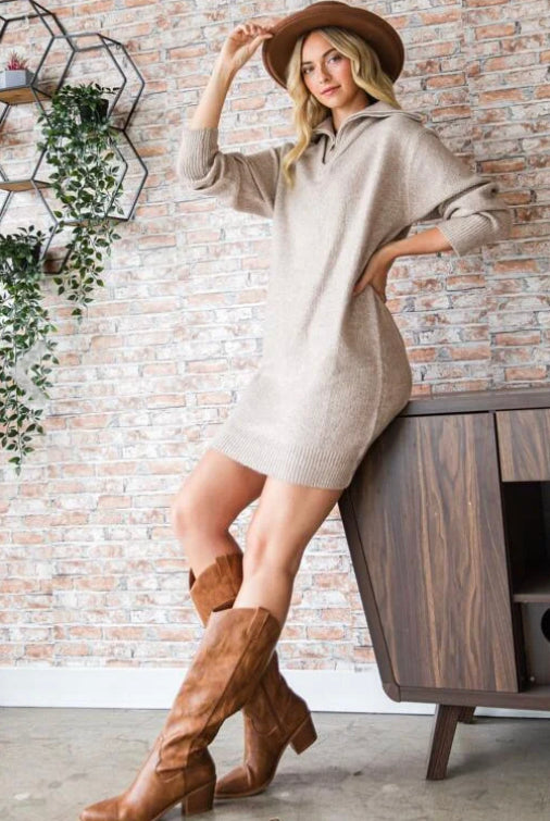 Sweater Mini Dress