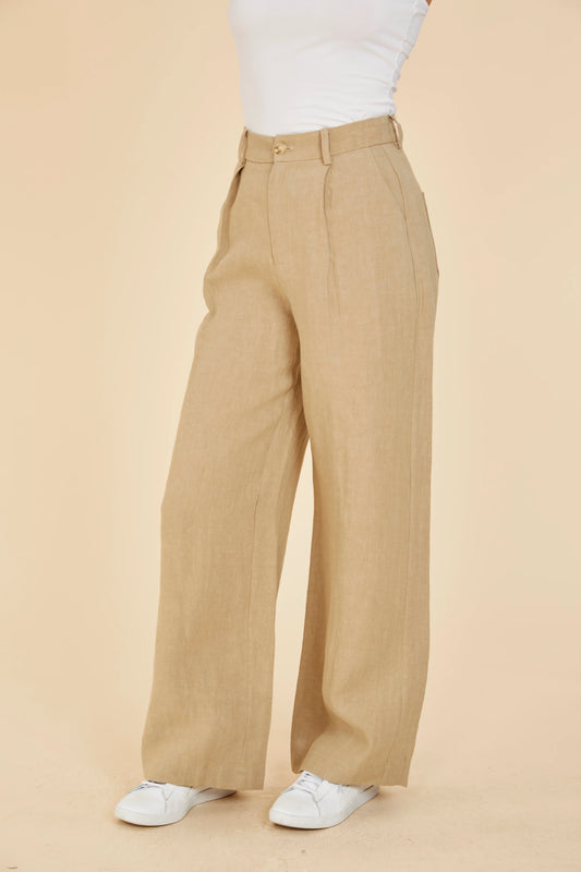 DC Linen Loose Leg Pant