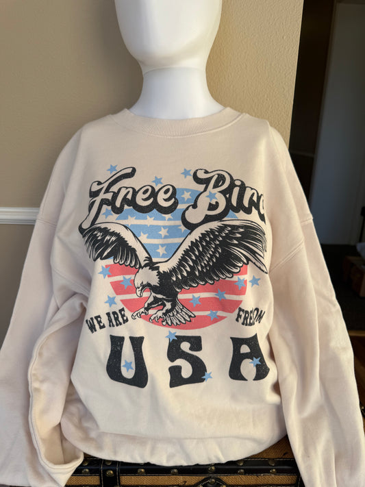 Free Bird Graphic Sweatshirt