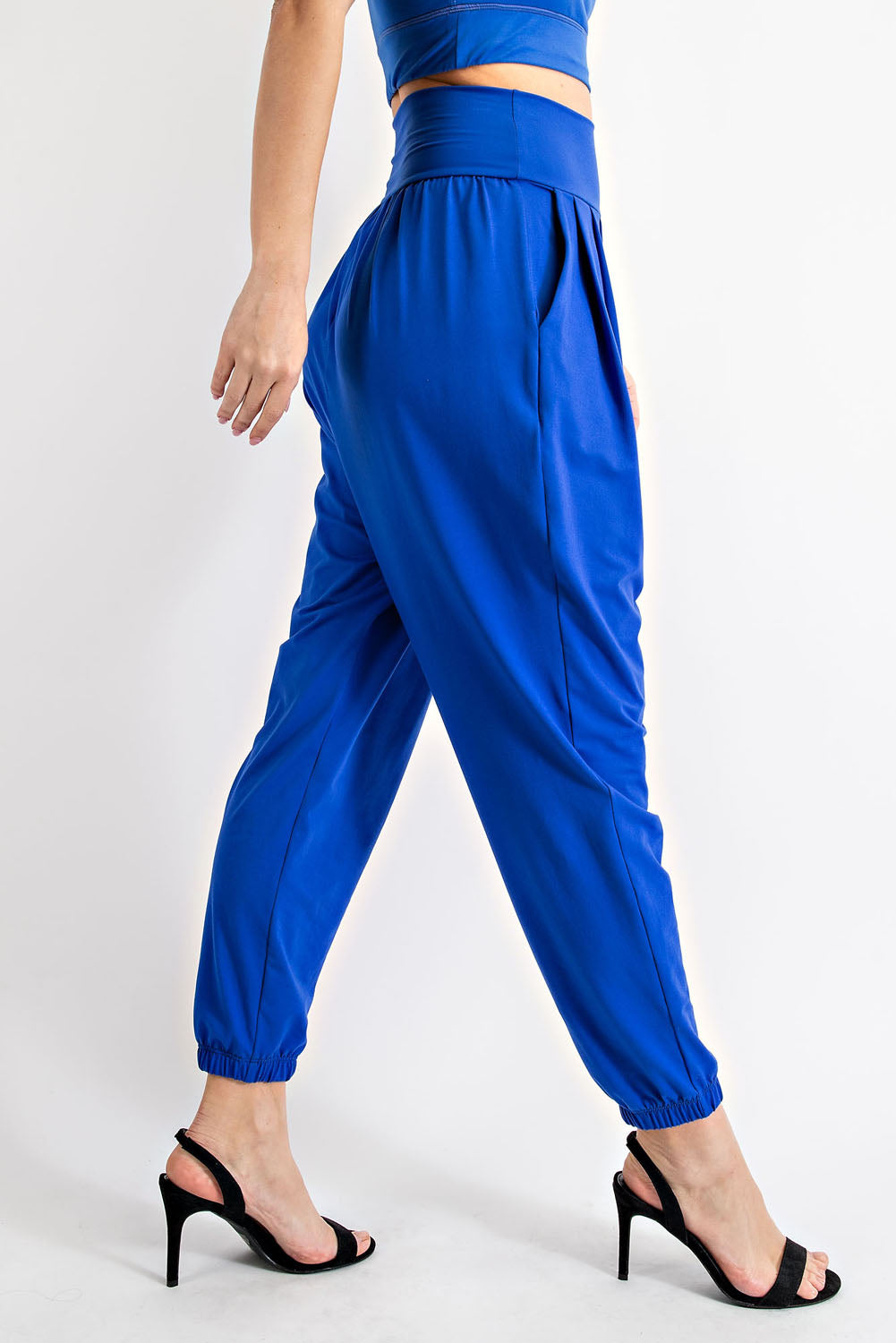 BUTTER PLEAT HIGH WAIST JOGGER