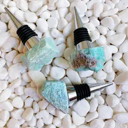 Beauty of Nature Stone Wine Stopper