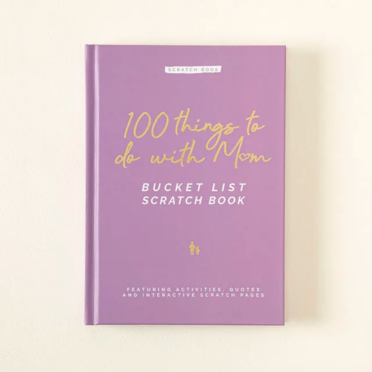 100 things to do with Mom Scratch Book