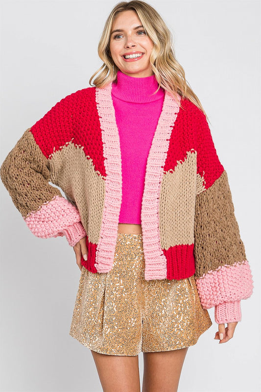 Chunky Knit Cardigan