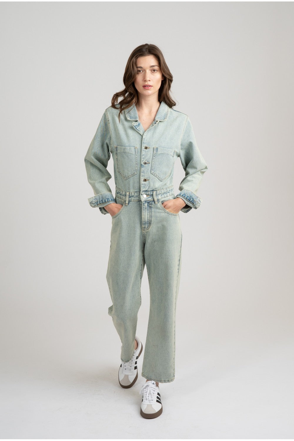 Mandi Vintage Denim Jumpsuit