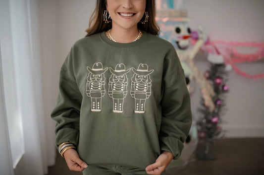 Cowboy Nutcracker Sweatshirt